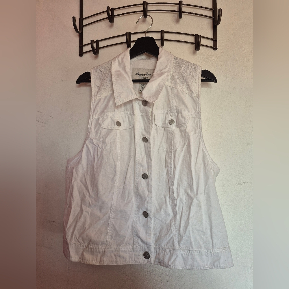 American Rag White Vest